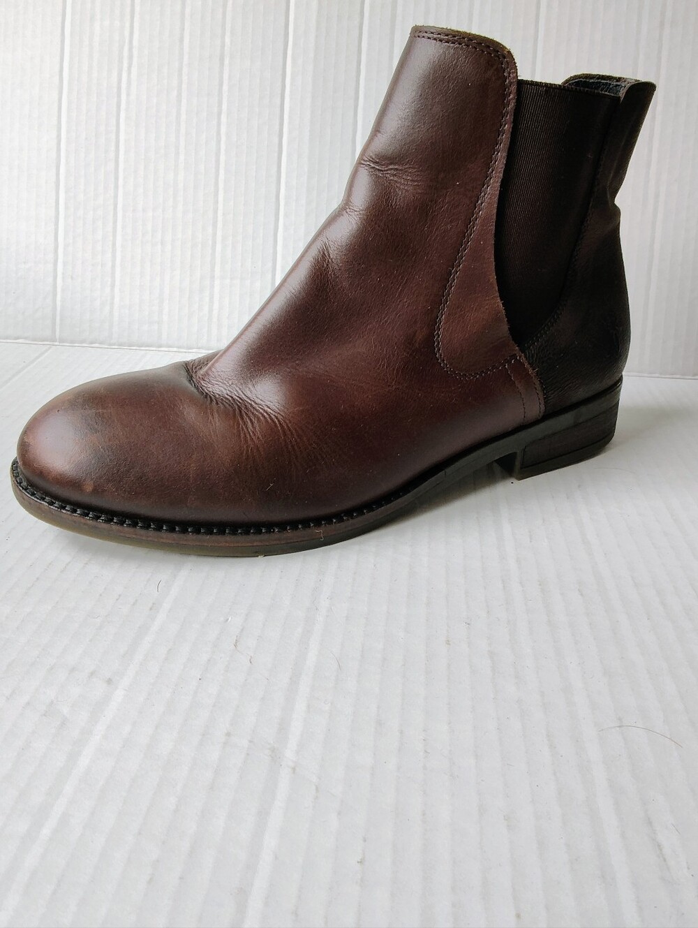 Fly London Brown Pull-on Ankle Boots Sz 41EU
